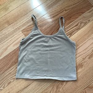 ARQ Crop Tank in Taupe